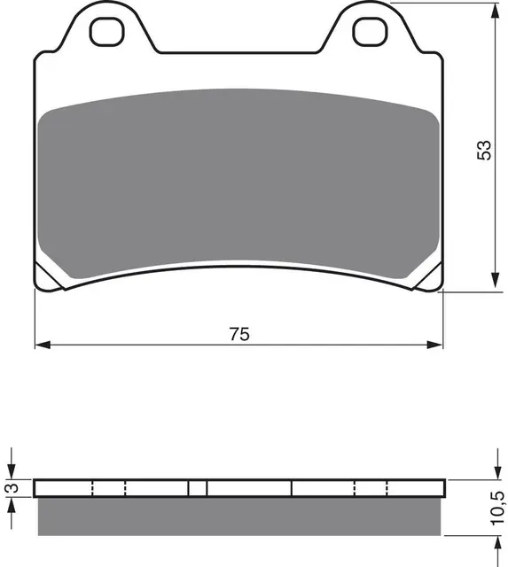 Goldfren Bremseklosser - Yamaha Kvalitetsklosser for de fleste forhold 
