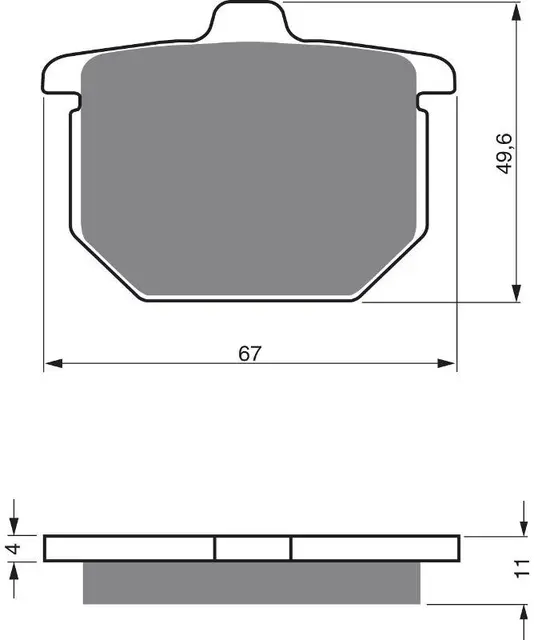 Goldfren Bremseklosser - Husq/Kawa/KTM+ Kvalitetsklosser for de fleste forhold 