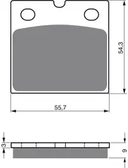 Goldfren Bremseklosser - BMW/Ducati+ Klosser front