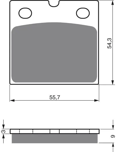Goldfren Bremseklosser - BMW/Ducati+ Klosser front 