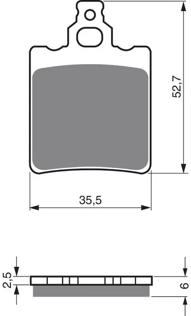 Goldfren Bremseklosser - Aprilia/KTM+ Kvalitetsklosser for de fleste forhold 