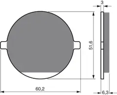 Goldfren Bremseklosser - Cagiva/Jawa Kvalitetsklosser for de fleste forhold