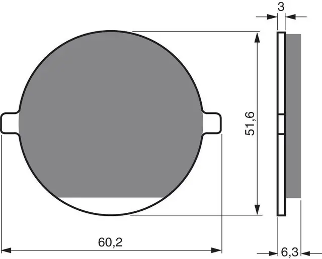 Goldfren Bremseklosser - Cagiva/Jawa Kvalitetsklosser for de fleste forhold 