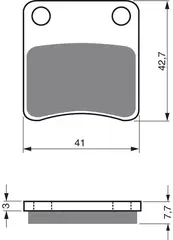 Goldfren Bremseklosser - Honda/Polaris+ Kvalitetsklosser for de fleste forhold