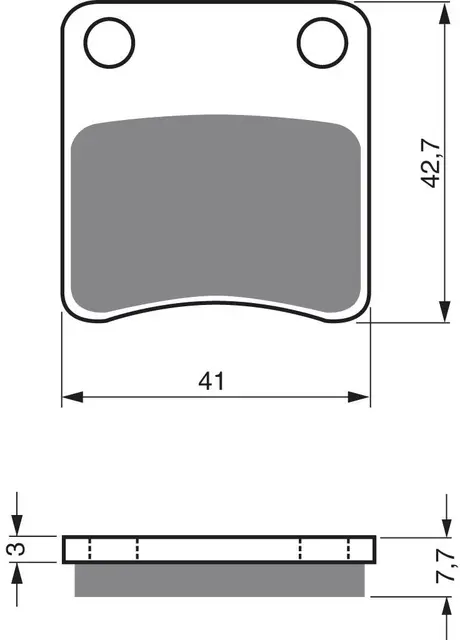 Goldfren Bremseklosser - Honda/Polaris+ Kvalitetsklosser for de fleste forhold 