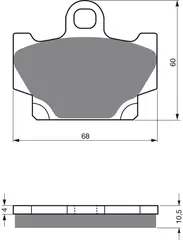 Goldfren Bremseklosser - Yamaha Kvalitetsklosser for de fleste forhold