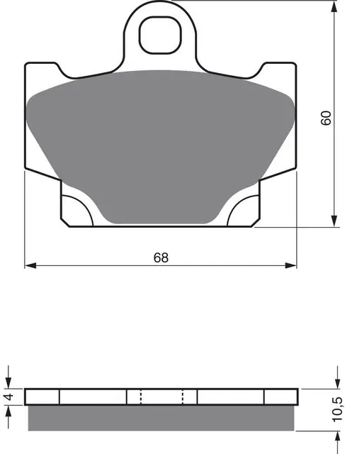 Goldfren Bremseklosser - Yamaha Kvalitetsklosser for de fleste forhold 