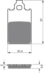 Goldfren Bremseklosser - KTM/Yamaha+ Kvalitetsklosser for de fleste forhold