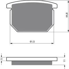 Goldfren Bremseklosser - Suzuki Kvalitetsklosser for de fleste forhold