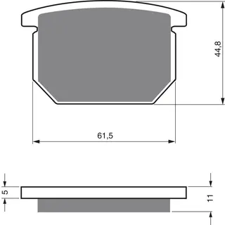 Goldfren Bremseklosser - Suzuki Kvalitetsklosser for de fleste forhold