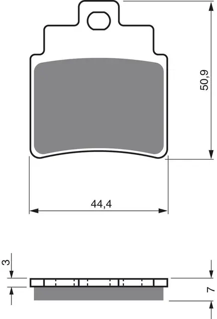 Goldfren Bremseklosser - Arctic Cat+ Kvalitetsklosser for de fleste forhold 