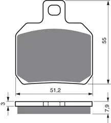 Goldfren Bremseklosser - Aprilia/Ducati+ Klosser front