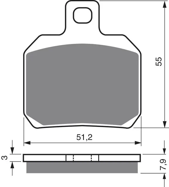 Goldfren Bremseklosser - Aprilia/Ducati+ Klosser front 