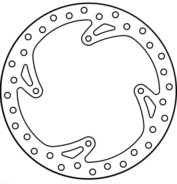 GoldFren Bremseskive Bak - HQ/KTM TC/SX Bak, TC85,E-SM/SX/XC,SX85,250/350 F.Ride 