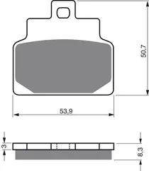 Goldfren Bremseklosser - Aprilia Kvalitetsklosser for de fleste forhold