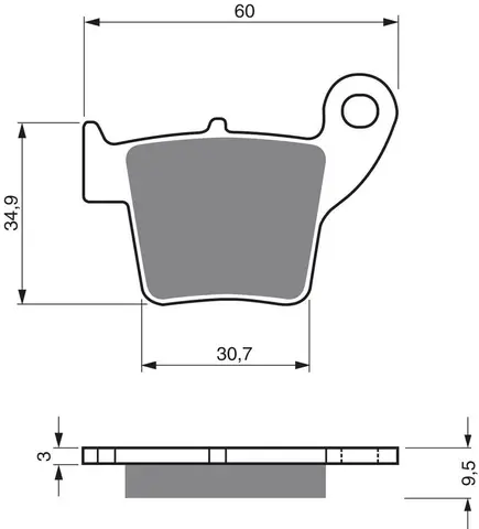 Goldfren Bremseklosser - Aprilia/Honda+ Kvalitetsklosser for de fleste forhold
