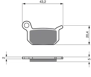 Goldfren Bremseklosser - Husqvarna/KTM+ Kvalitetsklosser for de fleste forhold