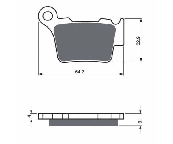Goldfren Bremseklosser - Husqvarna/KTM+ Kvalitetsklosser for de fleste forhold 