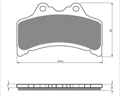 Goldfren Bremseklosser - Yamaha Kvalitetsklosser for de fleste forhold