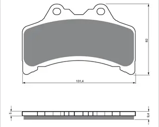 Goldfren Bremseklosser - Yamaha Kvalitetsklosser for de fleste forhold