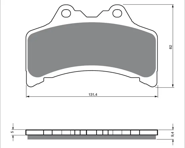 Goldfren Bremseklosser - Yamaha Kvalitetsklosser for de fleste forhold 