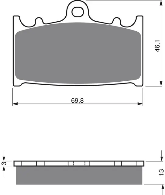 Goldfren Bremseklosser - Suzuki Kvalitetsklosser for de fleste forhold 