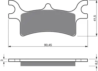Goldfren Bremseklosser - Polaris Kvalitetsklosser for de fleste forhold