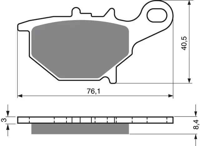 Goldfren Bremseklosser - Suzuki Kvalitetsklosser for de fleste forhold 