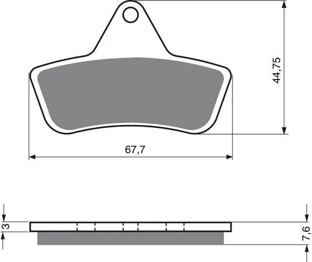 Goldfren Bremseklosser - Arctic Cat+ Kvalitetsklosser for de fleste forhold 