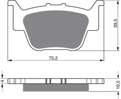 Goldfren Bremseklosser - Honda Kvalitetsklosser for de fleste forhold