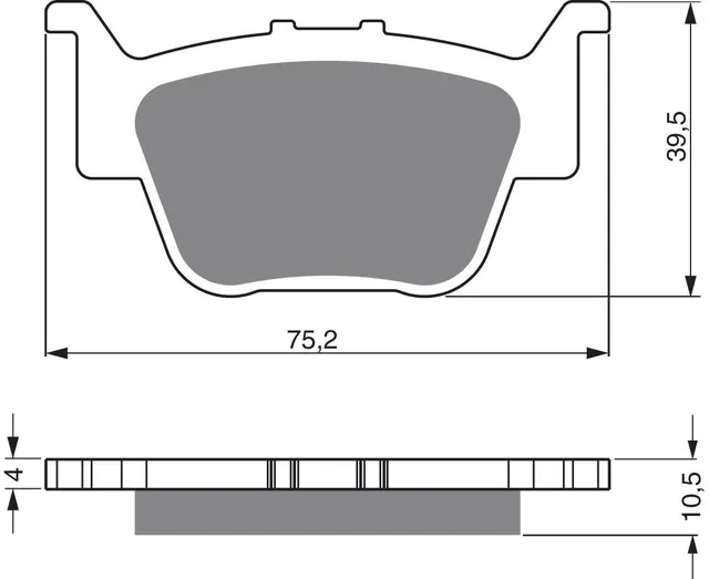Goldfren Bremseklosser - Honda Kvalitetsklosser for de fleste forhold 