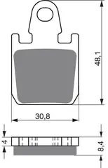 Goldfren Bremseklosser - Yamaha Kvalitetsklosser for de fleste forhold