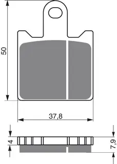 Goldfren Bremseklosser - Kawasaki Kvalitetsklosser for de fleste forhold