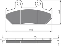 Goldfren Bremseklosser - Suzuki Kvalitetsklosser for de fleste forhold