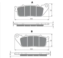 Goldfren Bremseklosser - Honda Kvalitetsklosser for de fleste forhold