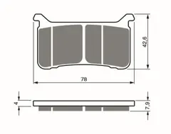 Goldfren Bremseklosser - Honda Kvalitetsklosser for de fleste forhold