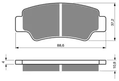 Goldfren Bremseklosser - CFMOTO Kvalitetsklosser for de fleste forhold