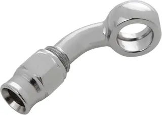 Goodridge Banjo 45&#176; Ext Neck - Chrome 3/8 og 10mm