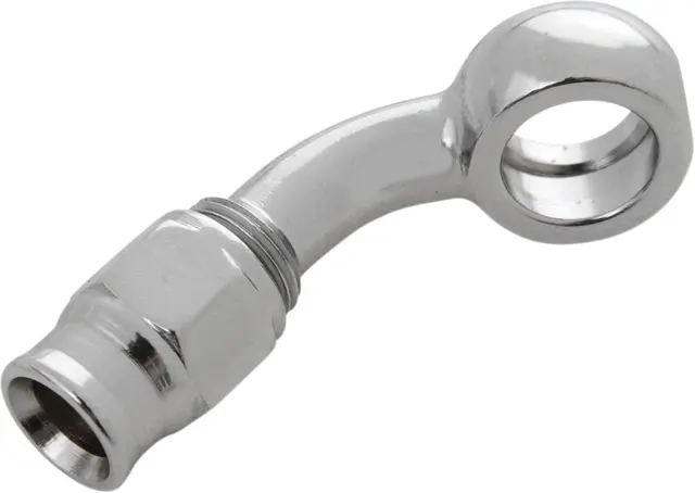 Goodridge Banjo 45° Ext Neck - Chrome 3/8 og 10mm 