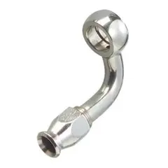 Goodridge Banjo ANG 90&#176; - Chrome 3/8 &amp; 10mm bolt, EXT NECK