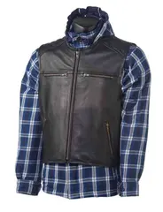 Grand Canyon Glide Skinnvest 10XL Svart - 100% Okseskinn