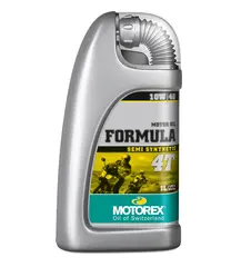 Motorex Formula 4T SAE 10W-40 Semisyntetisk Motorolje - 1 Liter 1 Liter - Mineralbasert/Semisyntetisk