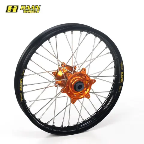 Haan Bakhjul 17x5,50 - KTM 1290 SuperAdv Sort Ring/Eiker, Oransje Nav/Nipper, RU