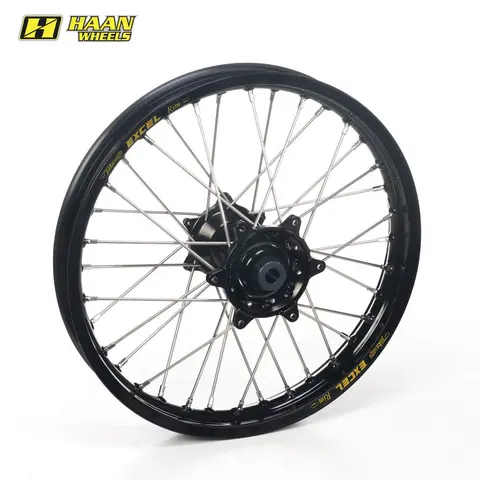 Haan Bakhjul 17x5,00 - KTM 950/990/1190 Sort Ring/Nav, Std Eiker/Nipper, RU