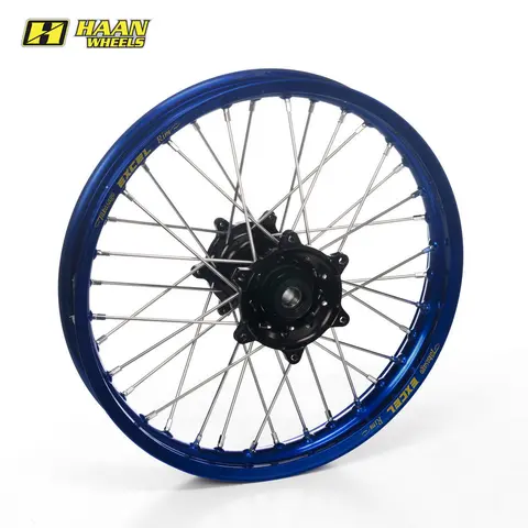 Haan Bakhjul 18x2,50 Suzuki V-Strom Blå Ring/Nav, Std. Eiker/Nippler