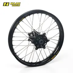 Haan Bakhjul 18x2,50 - HQ/KTM 701/690+RU Sort Ring/Nav, Rykkutjevner,450/690/701
