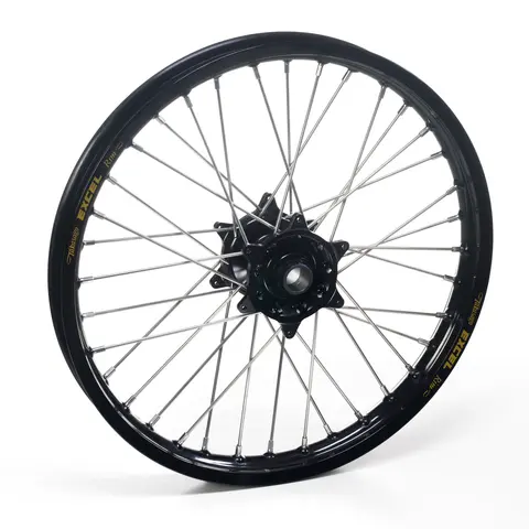 Haan Framhjul 21x1,85 - BMW F800 GS Adv. Sort Ring/Nav, Standard Eiker/Nippler