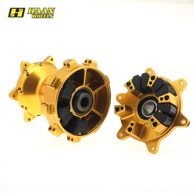 Haan Bakhjul 18x4,25 KTM LC8 950/990,R.U Sort Ring/Eiker, Oransje Nav/Nippler 