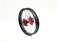 REX 18x2.15 Bakhjul, CRF250/450 - 25mm Sort Felgring m/R&#248;dt Nav CRF 13-&gt;