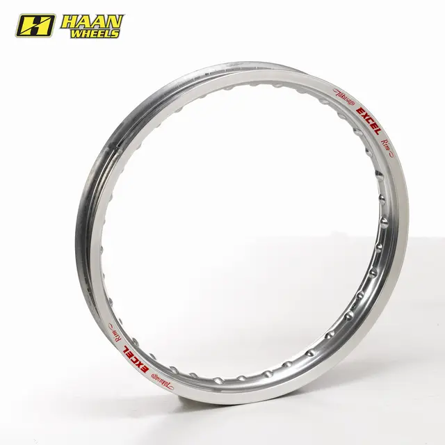 Haan Felgring 21x1.60 Excel, Sølv 36 Hull 